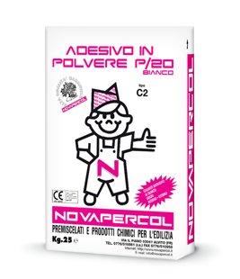 ADESIVO IN POLVERE P/25 GRIGIO NOVAPERCOL – KG.25 COLLANTE AD ADESIONE  MIGLIORATA PER INCOLLARE CERAMICHE A PAVIMENTO E RIVESTIMENTO, PER INTERNO  ED ESTERNO – Edilizia Store